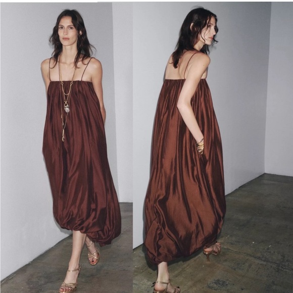 Zara multi position balloon dress - Picture 2 of 8